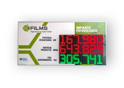 Display per fotovoltaico